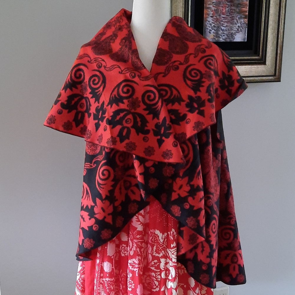New Reversible Cape Poncho